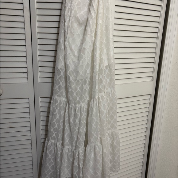 HELLO MOLLY PALM COVE MAXI DRESS WHITE - Picture 5 of 7